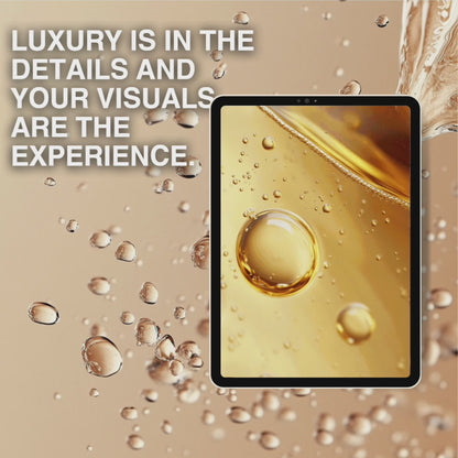 100 Luxury Skincare Textures – AI Stock Images with PLR & MRR Rights