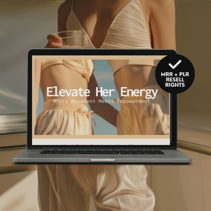 Systeme.io Templates, PLR/MRR Systeme.io Funnel Template + Faceless Fitness AI Stock Image Bonus