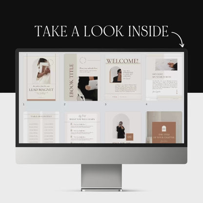 Lead Magnet Template – 33 Page Canva Editable Design with MRR & PLR Resell Rights