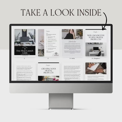 Etsy Shop Seller's Guide with MRR & PLR Resell Rights