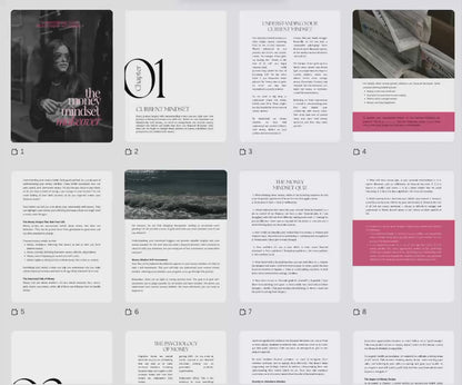 Money Mindset Makeover Guide — Canva Editable + PLR & MRR Rights