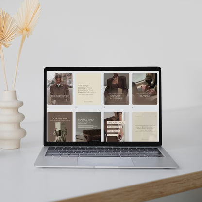 Strategic Marketing & Sales Content Pack | 40+ Instagram Templates | MRR & PLR