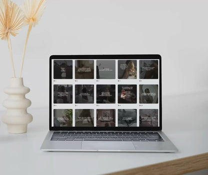 Positive Mindset Social Media Templates – Canva Editable with MRR & PLR