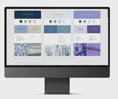 Canva Brand Board Template Kit, Logo, Color Palette, Font Pairing (MRR PLR, 3 Bonuses)