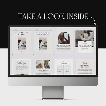 eBook & Guide Template – Canva Editable with MRR & PLR Resell Rights (24 Pages + Bonuses)