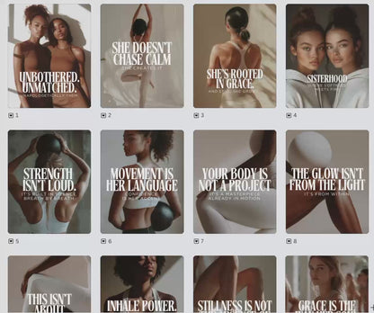 Instagram Templates for Coaches — 50 Canva Posts with PLR & MRR Rights