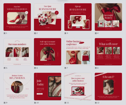 Valentine’s Day Instagram PLR & MRR Templates
