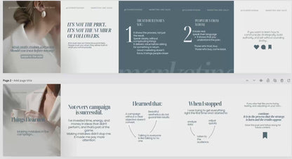 10 Seamless Instagram Carousel Templates with PLR & MRR